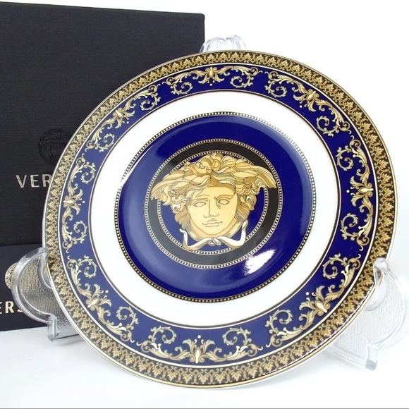 New Authentic Versace Rosenthal Medusa Plate Tableware - Picture 2 of 7
